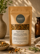 Load image into Gallery viewer, Golden Flow Herbal Tea Blend