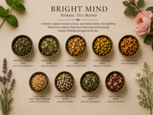 Load image into Gallery viewer, Bright Mind Herbal Tea Blend
